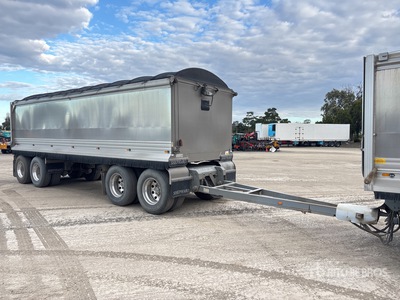 2020 Shephard 8.05 m Quad Dog End Dump Trailer