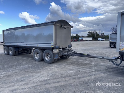 2020 Hercules 8 m Quad Dog End Dump Trailer