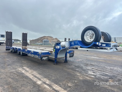 2021 FWR 4 Rows of 4 Hydraulic Deck Widening Rimorchio ribassato