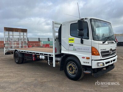 2012 Hino 500 FG 1628 4x2 Beavertail Plant Truck