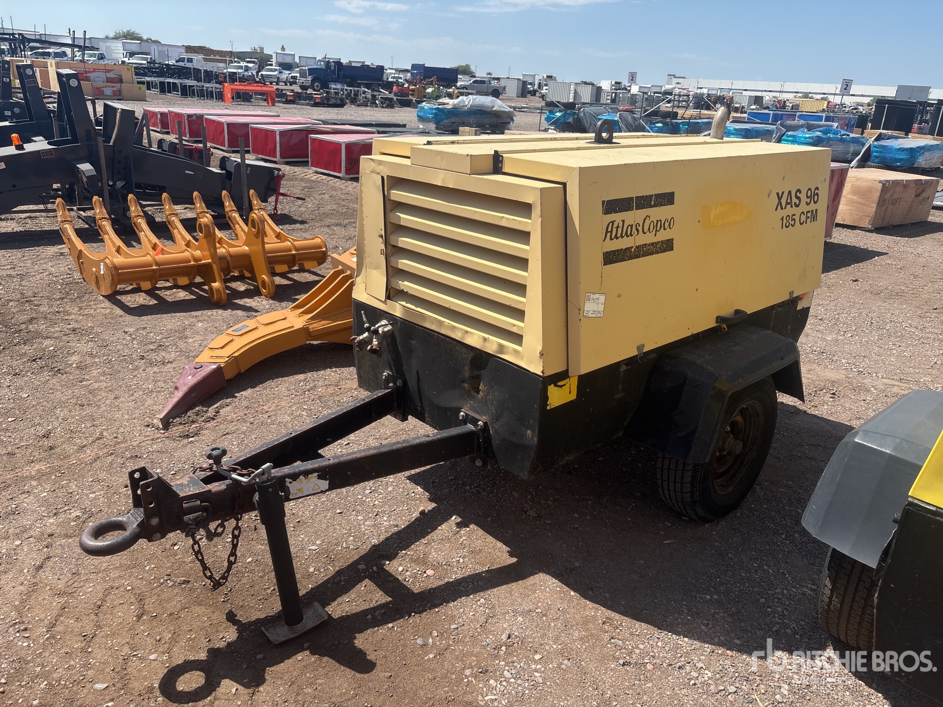2000 Atlas Copco XAS96JD Mobile Air Compressor