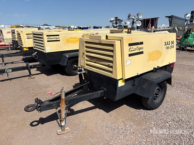 1999 Atlas Copco XAS96JD Mobile Air Compressor