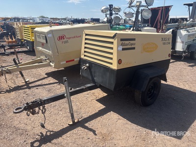2005 Atlas Copco XAS96JD 185 cfm Mobile Sprężarka powietrza