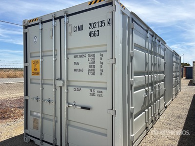 2026 40 ft High Cube Multi-Door 40 Ft One-Way High Cube Multi-Door Contenedor de almacenamiento (Unused)