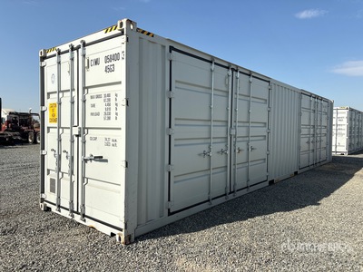 2026 40 ft High Cube Multi-Door Contenedor de almacenamiento