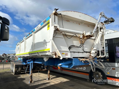 2005 Tristar Tri/A B-Double Lead Remolque de descarga lateral