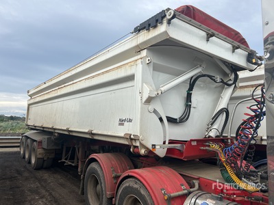 2024 Roadwest 8.2 m Tri/A Remolque de descarga lateral