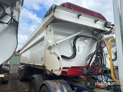 2023 Roadwest 8.2 m Tri/A Remolque de descarga lateral