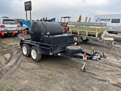 Custom Built Bogie/A 1000 L Emulsion Tanker Trailer