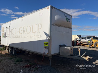 2012 D Brian 8.4 m x 2.4 m Tri/A Mobile Office