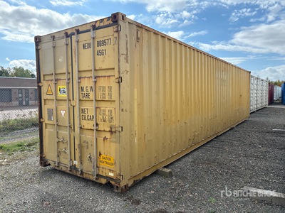 2010 40 ft High Cube Storage Container