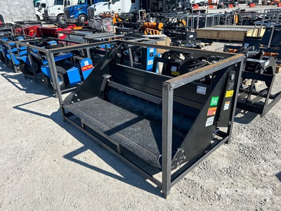 2026 Raytree RPRB72 72 in 6 In 1 Power Rake Bucket (Unused)