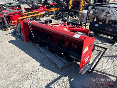2026 Raytree RHSB72 75 in Hydraulic Control Skid Steer Snowblower (Unused)