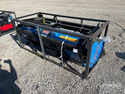 2026 Raytree RMDM72SS 72 in Drum Skid Steer Mulcher (Unused)