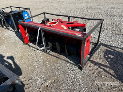2026 Raytree RHSB72 72 in Hydraulic Control Skid Steer Snowblower (Unused)