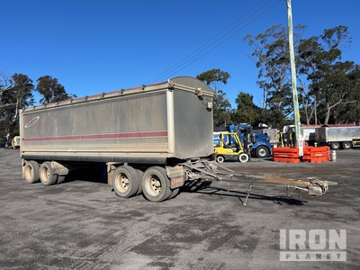 2022 Tip Trailers R Us 8.2 m Quad Dog End Dump Trailer