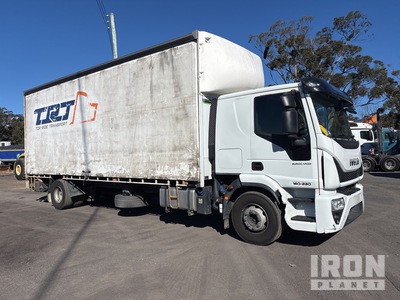 2019 Iveco Eurocargo 4x2 Camion à rideaux latéraux