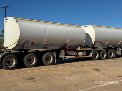 2023 Holmwood Hockney 24000 L Tri/A B-Double Lead Trailer cisterna