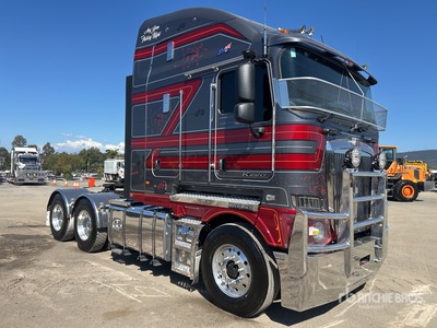 2024 Kenworth K220 Big Cab Aerodyne 6x4 T/A Sleeper Truck Tractor