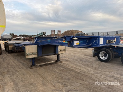 2022 Haulmark 12.3 m Tri/A Step Deck Remolque Portacontenedores