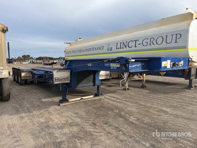 2022 Haulmark 12.3 m Tri/A Step Deck Remolque Portacontenedores