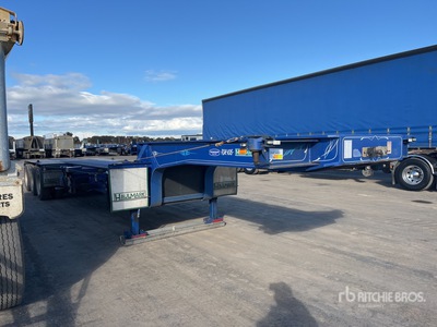 2022 Haulmark 12.3 m Tri/A Step Deck Remolque Portacontenedores