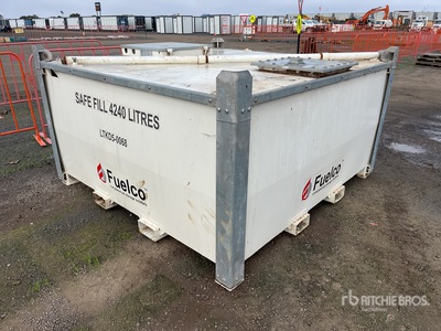 2023 Fuelco LTKD5 4460 L Steel Diesel Self-Bunded Fuel Tank