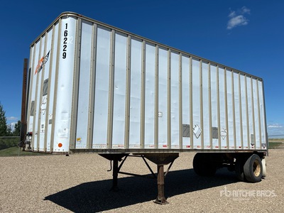 28 ft x 102 in S/A Gesloten aanhangwagen
