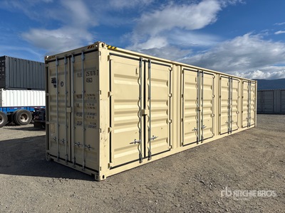 2026 40 ft High Cube Multi-Door Storage Container