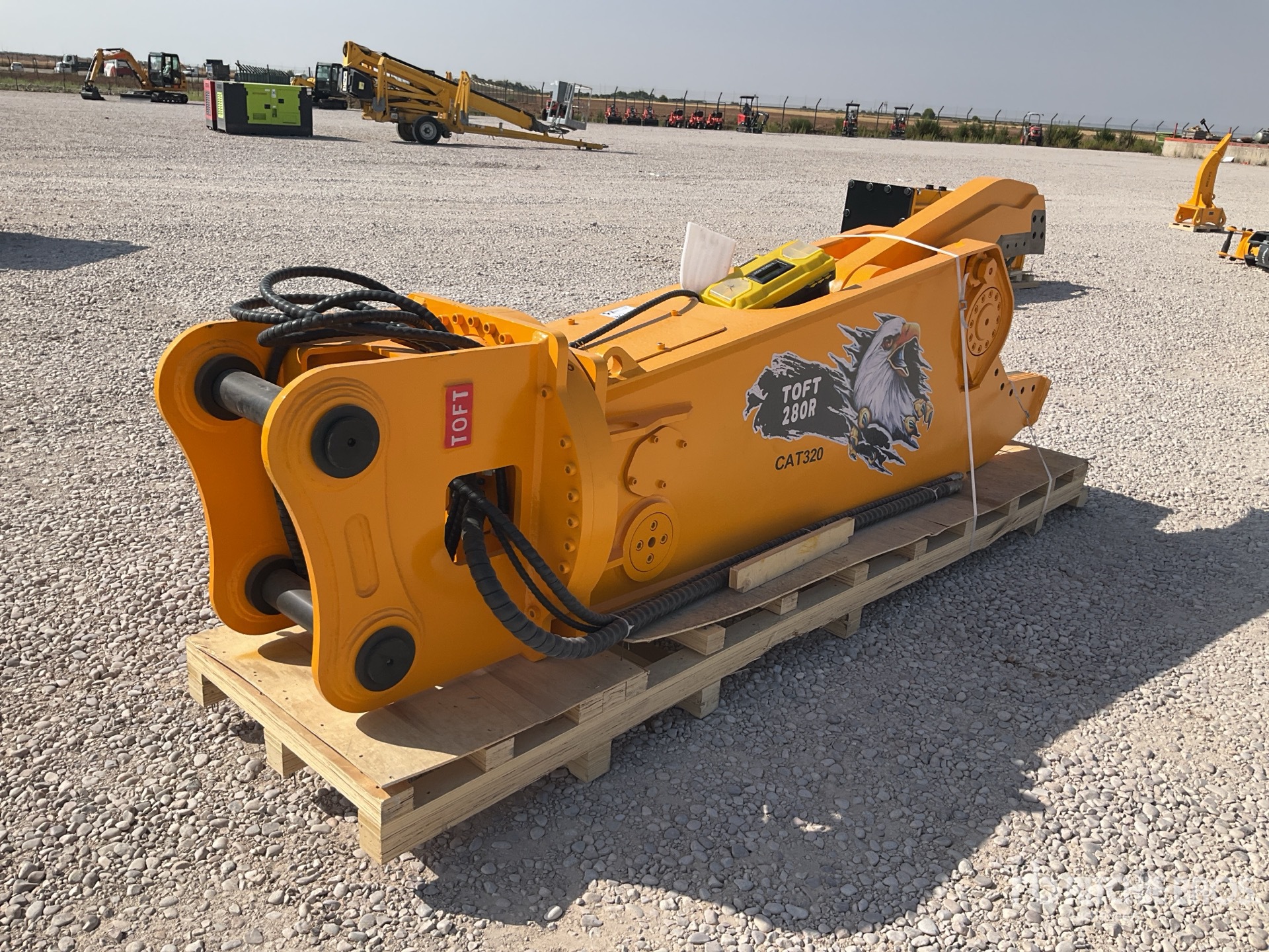2026 TOFT TOFT280R fits to 20-30 ton excavator Demolition Shear (Unused)