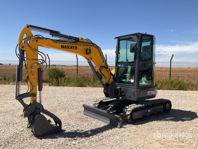 2026 NAKATO ZT35G Mini Excavadora (Unused)