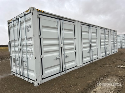 2026 40 ft High Cube Multi-Door Storage Container