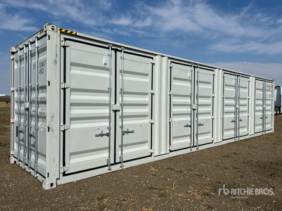 2026 40 ft High Cube Multi-Door Storage Container