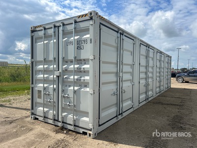 2026 40 ft High Cube Multi-Door حاويات تخزين