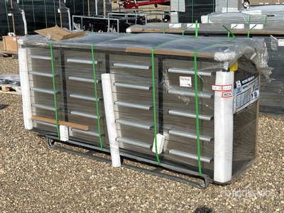 2026 Suihe NWB-20DS -7 7 ft 4 in 20-Drawer Workbench (Unused)