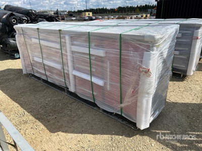2026 Suihe 10FT-15D-01B 10 ft 15-Drawer مقعد العمل (Unused)