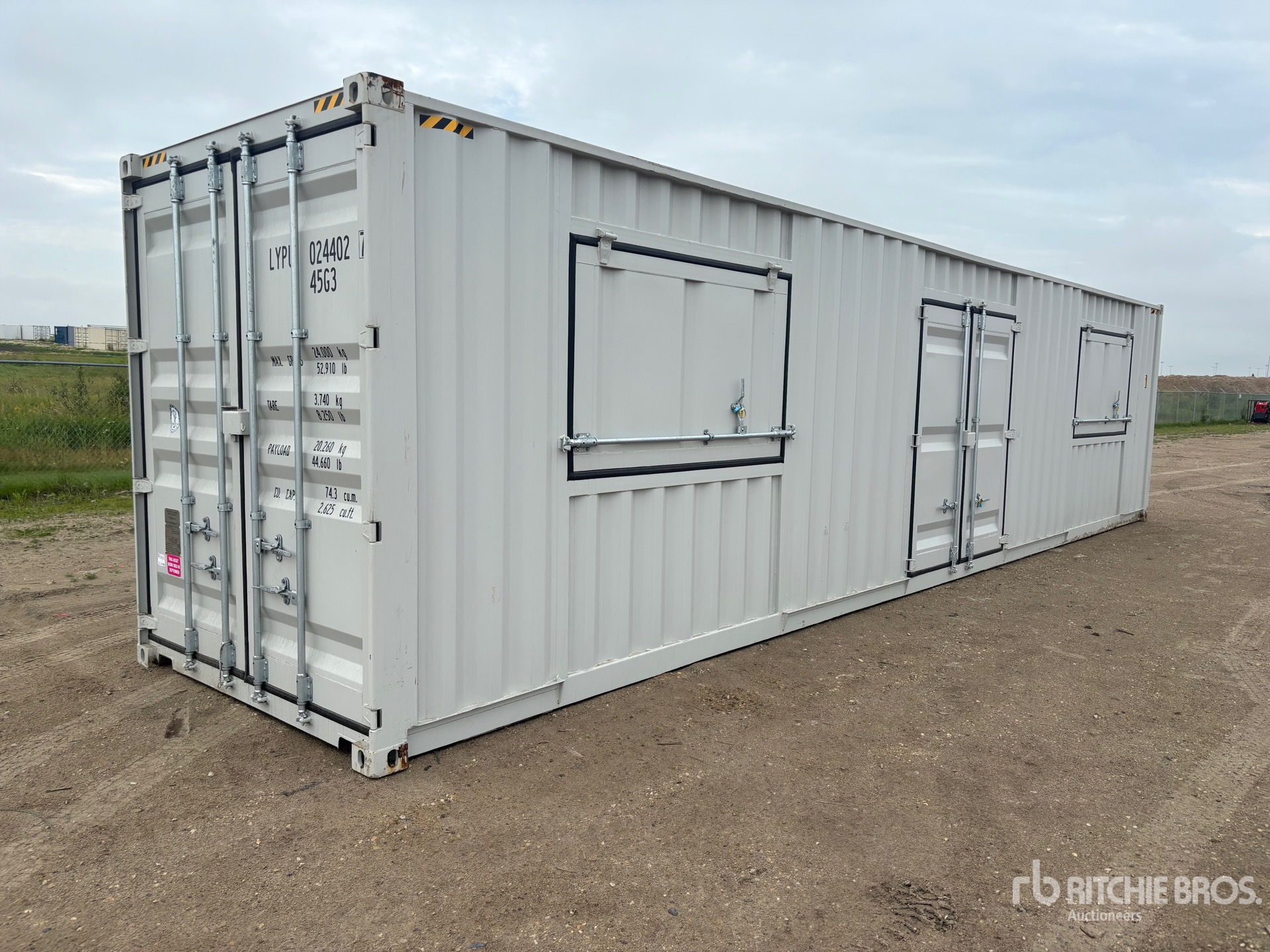 2026 40 ft Standard Multi-Door Storage Container