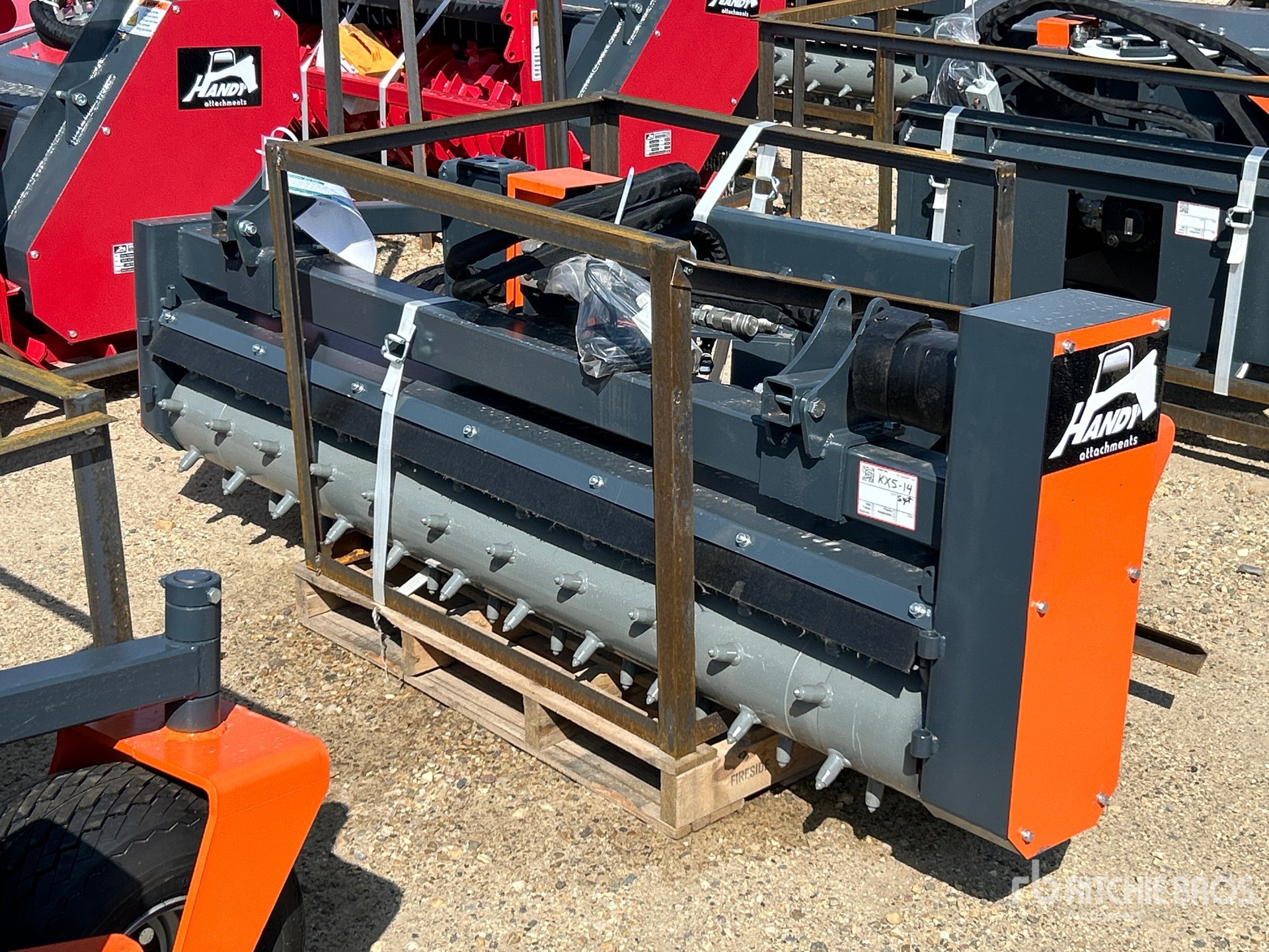 2026 Handy HSNC78 72 in Skid Steer Power Rake (Unused)