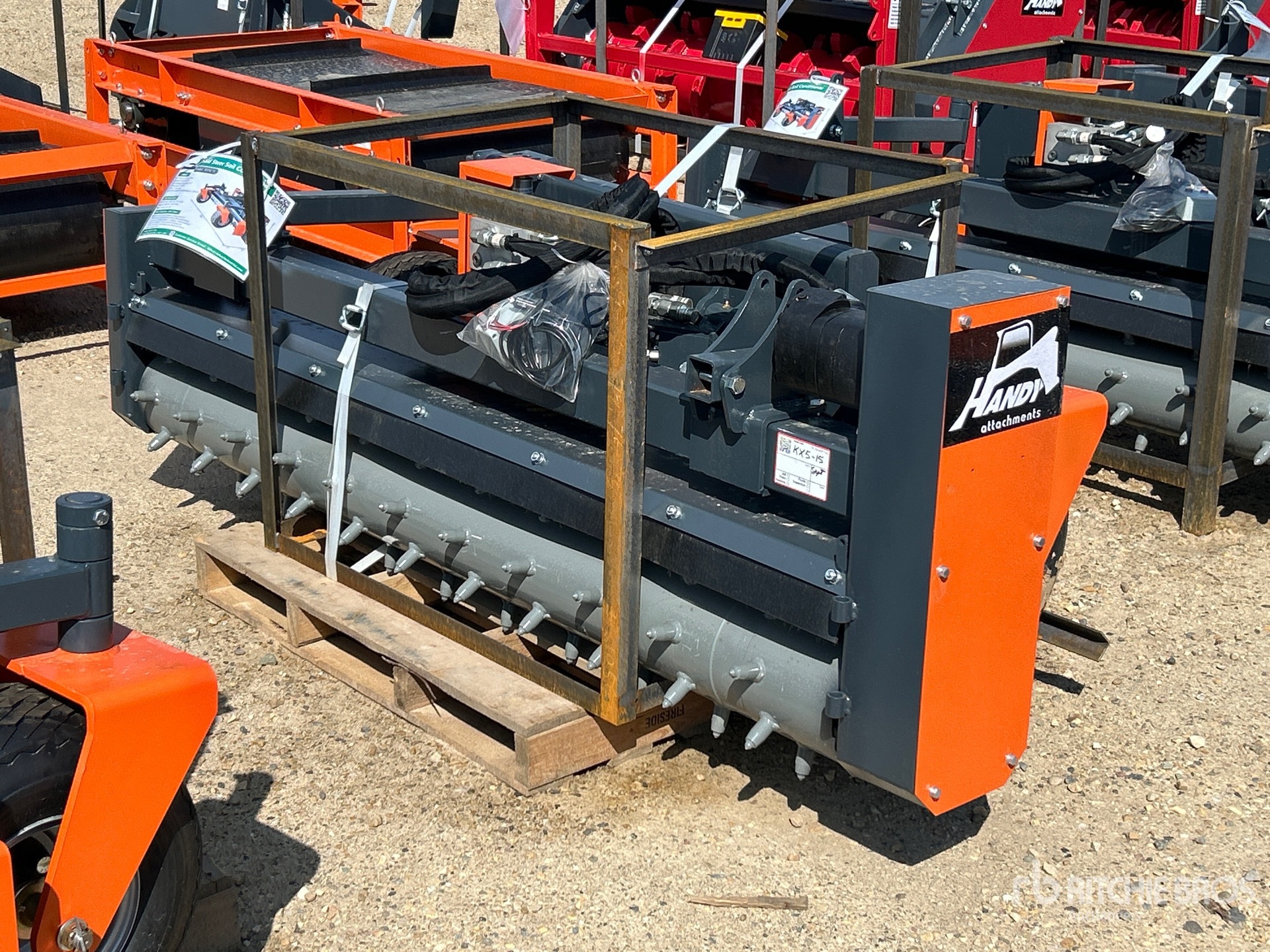 2026 Handy HSNC78 72 in Skid Steer Power Rake (Unused)