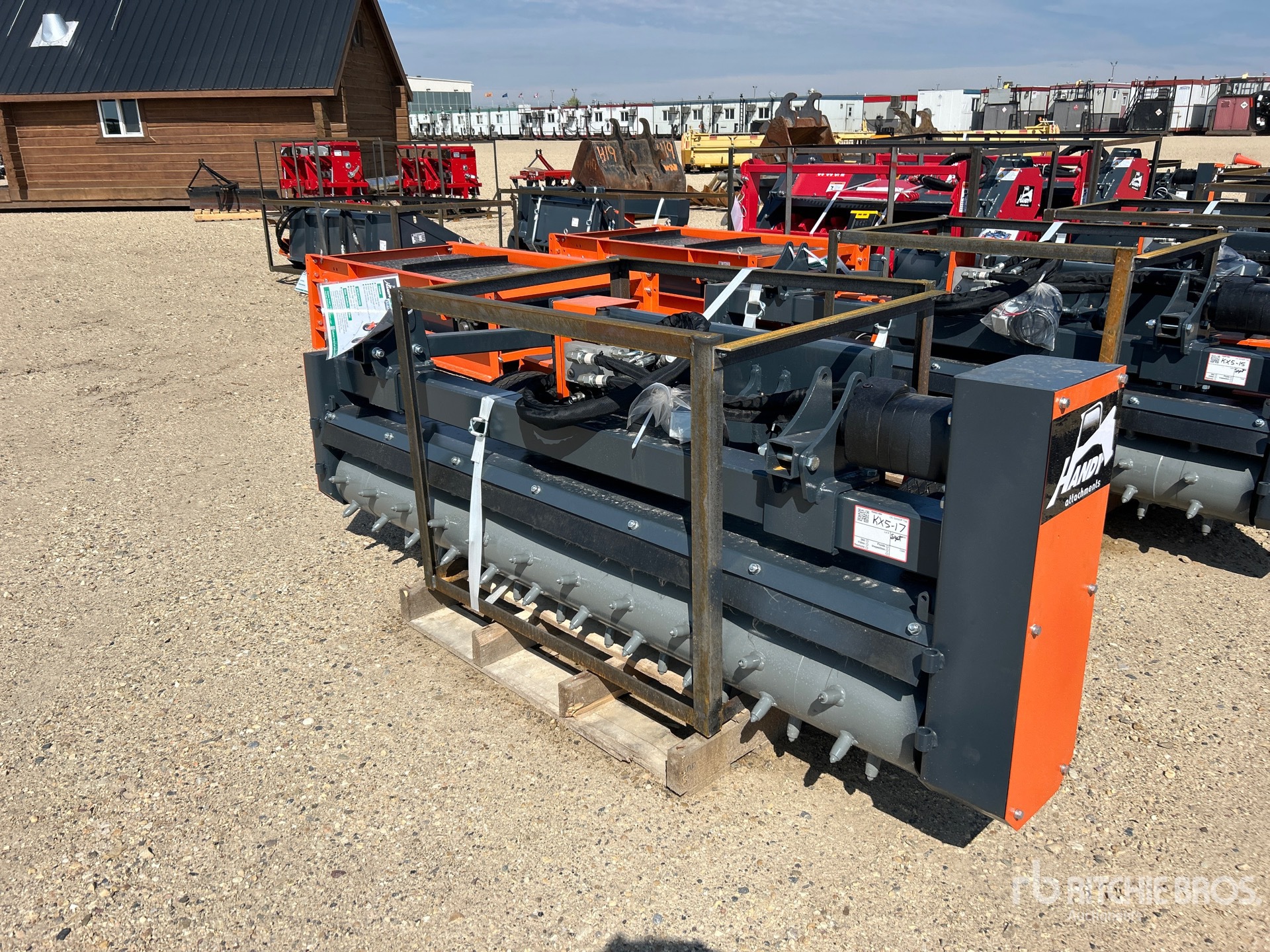 2026 Handy HSNC78 72 in Skid Steer Power Rake (Unused)