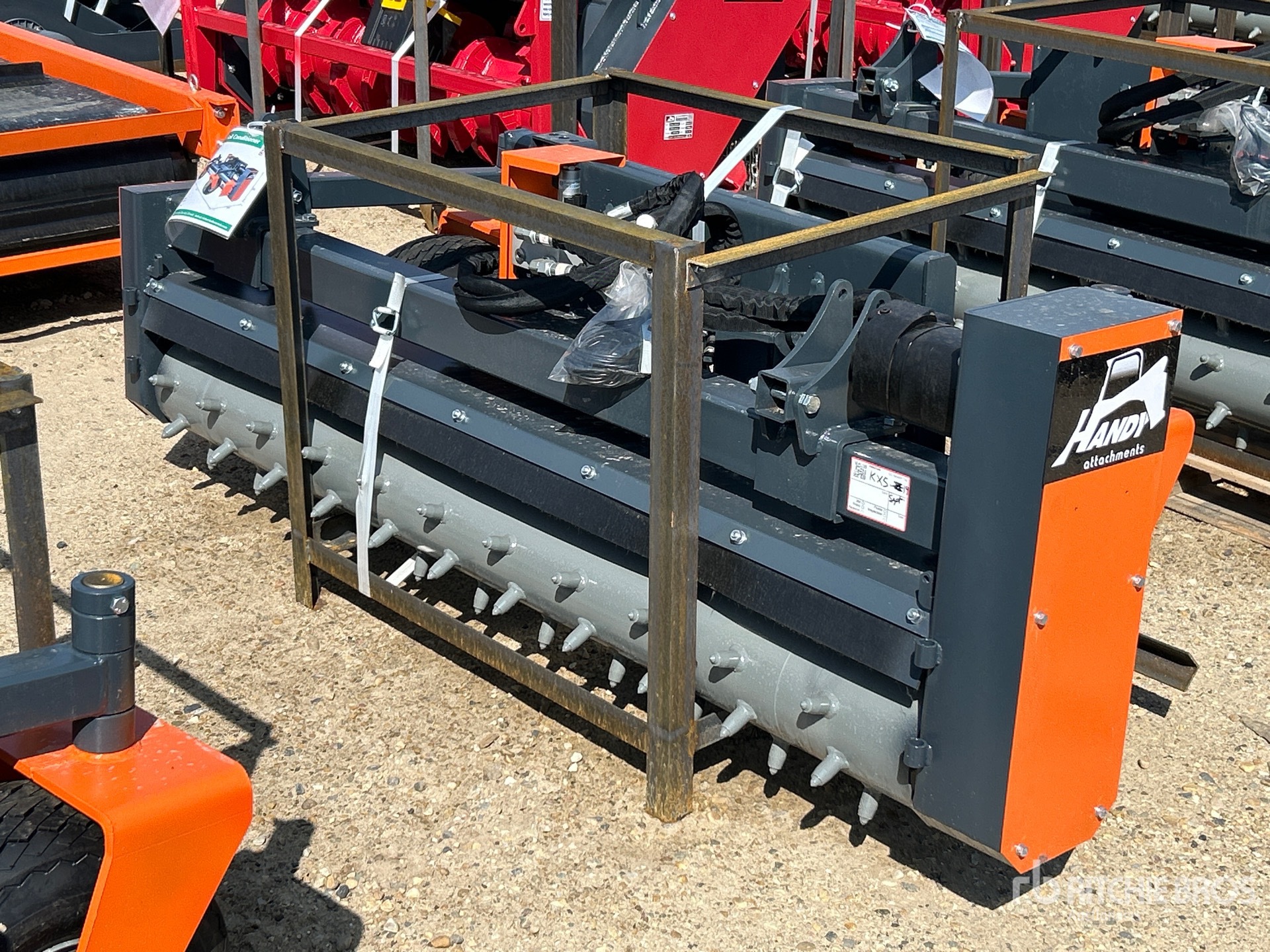 2026 Handy HSNC78 72 in Skid Steer Power Rake (Unused)