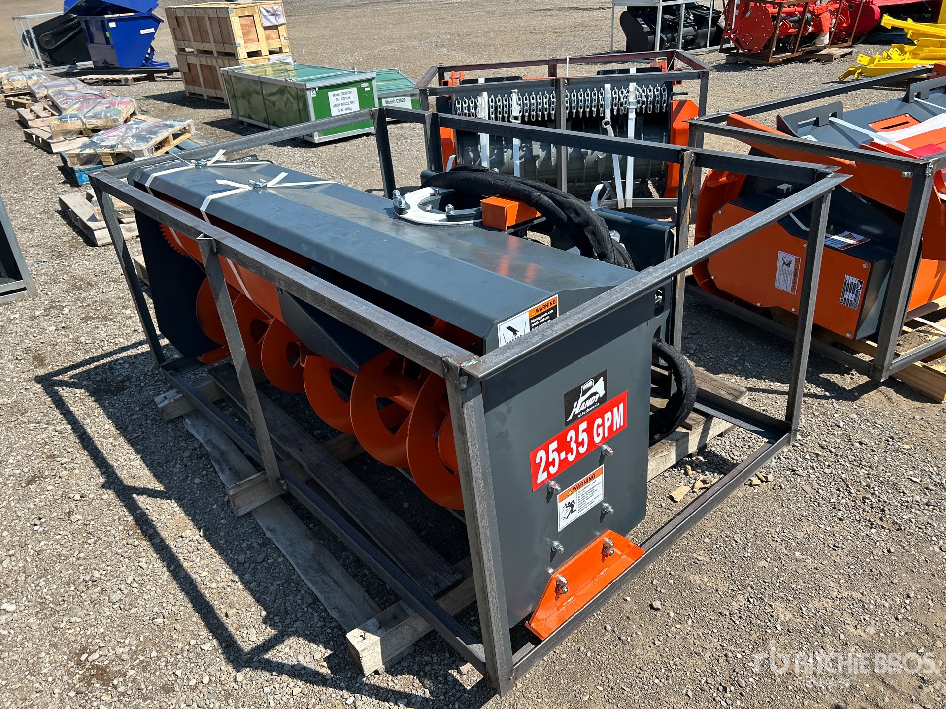 2026 Handy HNSB72 72 in Skid Steer Snowblower (Unused)