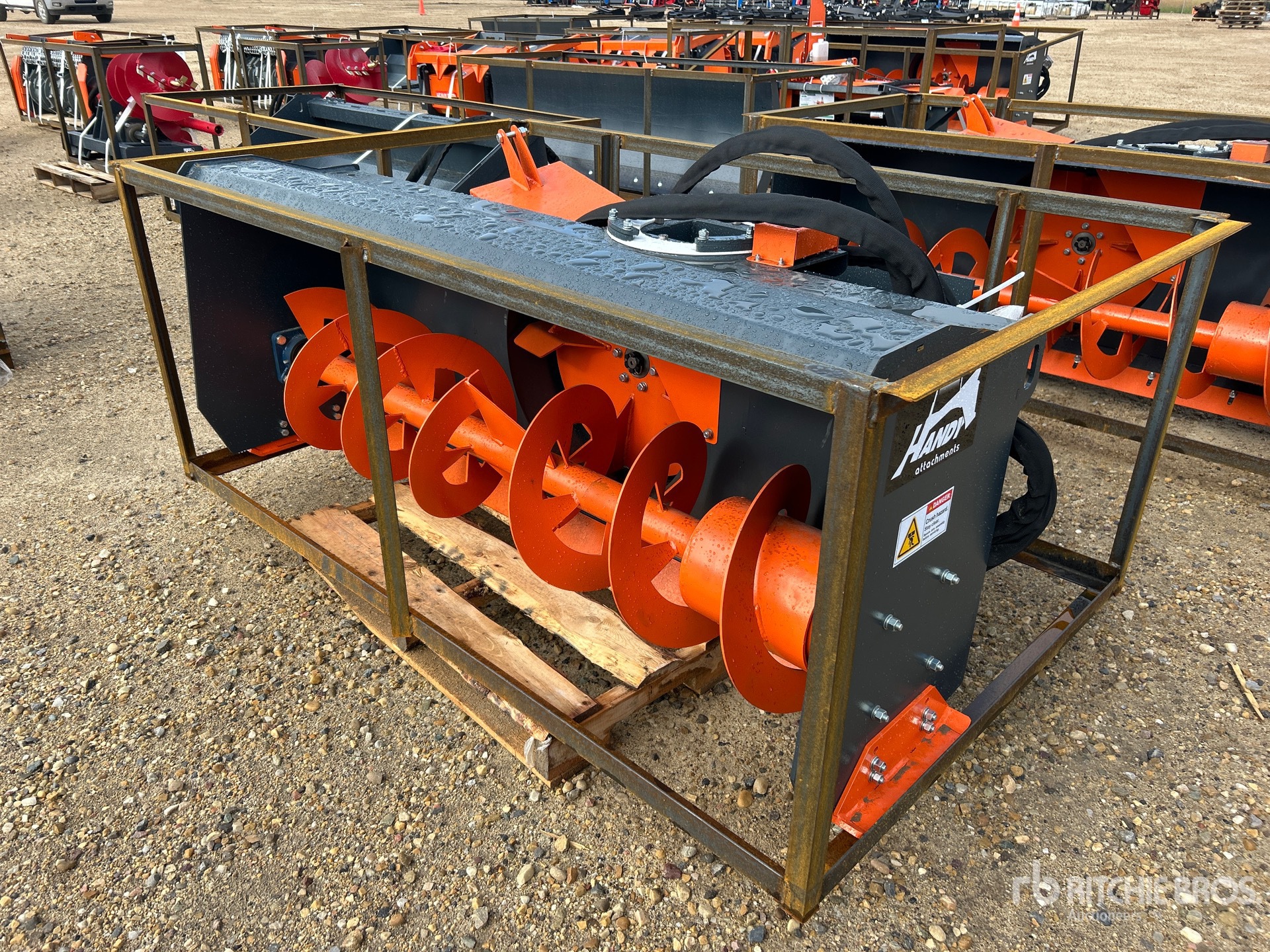 2026 Handy HNSB72 72 in Skid Steer Snowblower (Unused)