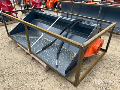 2026 Handy HNHB78 78 in Q/C Multi-Purpose Power Rake Skid Steer Bucket (Unused)