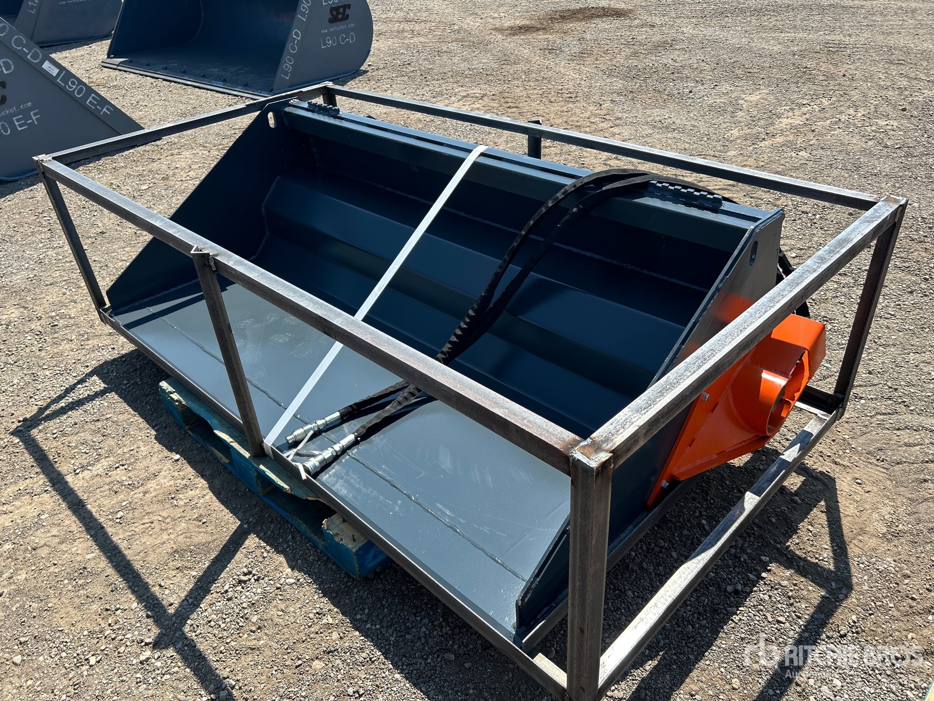 2026 Handy HNHB78 79 in Power Rake Skid Steer Bucket (Unused)