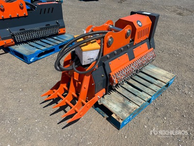 2026 Handy HFEDM36S 35 in Q/C Excavator Mulcher - Fits Cat 306/307 (Unused)
