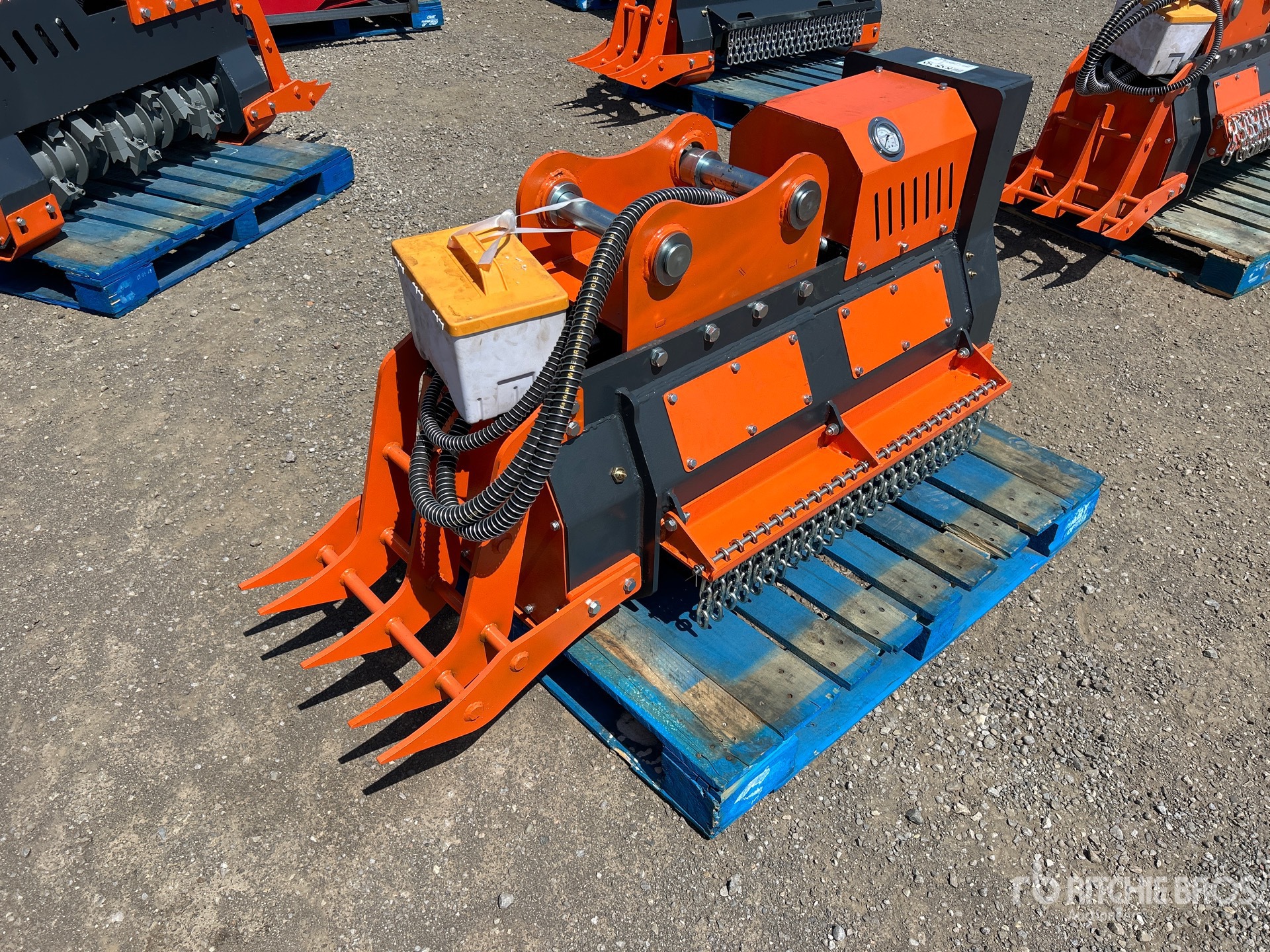 2026 Handy HFEDM36S 35 in Q/C Excavator Mulcher - Fits Cat 306/307 (Unused)