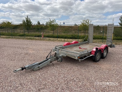Hubiere TPG352R Remorque T/A Equipment Trailer