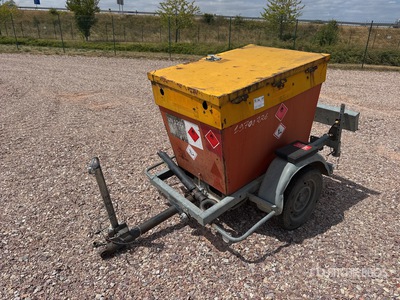 2008 Alorem EC400 390 L Cuve A Fioul Sur Remorque S/A Trailer タンク