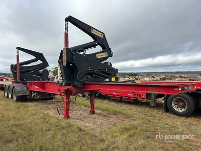 2024 Hammar 40 ft Tri/A Side Loading Skel Trailer